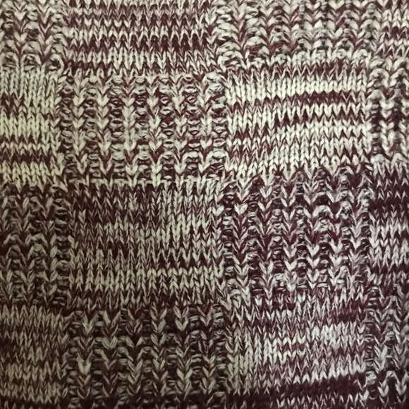 Purple Ombré Cropped Sweater - Picture 4 of 4